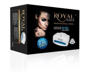 royal nails uv lamp in packaging 
