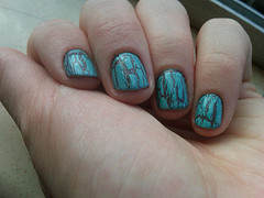 crackle nail polish photo