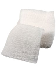 Stack of gauze pads